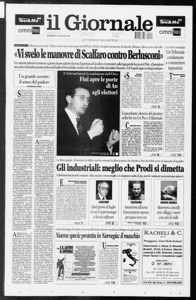 Il giornale : quotidiano del mattino